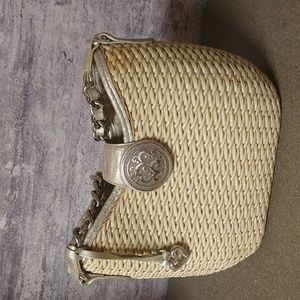 Woven Brighton Shoulder Bag